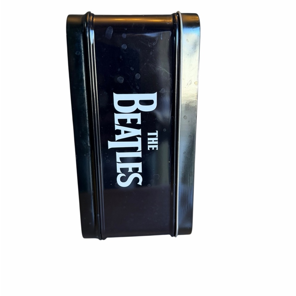The Beatles Black Abbey Road Tin Case/Lunchbox - Picture 3 of 7